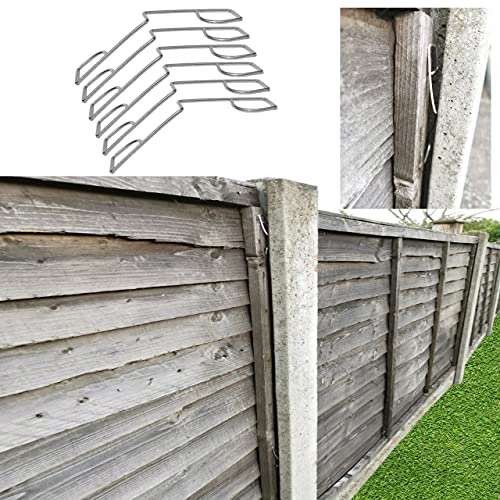 Fence Panel Grips Clips Stop Rattling 48 Pcs  Assorted item_package_quantitys
