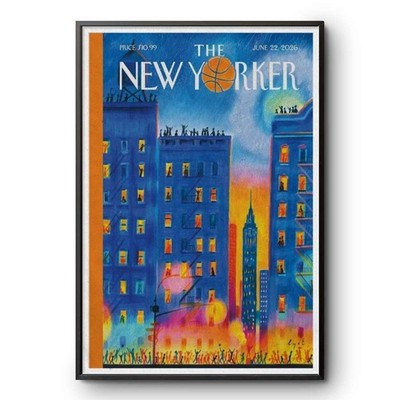 The New Yorker June 22 2026 Poster Magazine Cover Building Art Print
