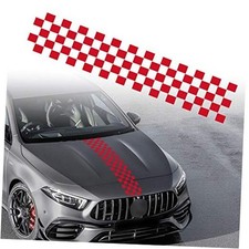49.8"x 9.2" Hood Stripe Sticker for Auto Racing Body Side Decal - Vinyl