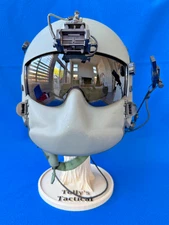 AUTHENTIC GENTEX HGU56P HELICOPTER PILOT FLIGHT HELMET MEDIUM HGU 56 55 68