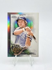 2022 Topps Allen & Ginter Chrome George Brett #17 Refractor KC Royals HOF