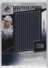 2023-24 SP Game Used Banner Year 2021 Seattle Kraken Expansion Draft Vince Dunn