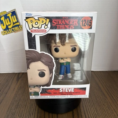 Funko Pop! Vinyl Stranger Things Steve #1245 Multicolor Figure Standard Size