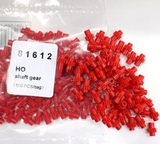 100PCS/Bag 81612 HO Train Model 1/87 Universal Wheel Shaft Gear (12 teeth)