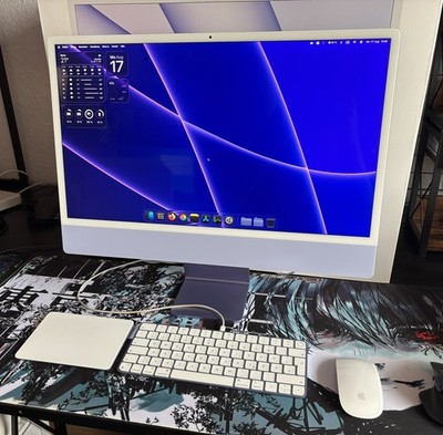 Apple iMac M1 / 16GB / 1TB SSD / Lila / TouchID + Trackpad in OVP! Sehr Gut