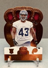 2014 JACKSON JEFFCOAT RC Crown Royale Die-Cut Bronze Card# 134