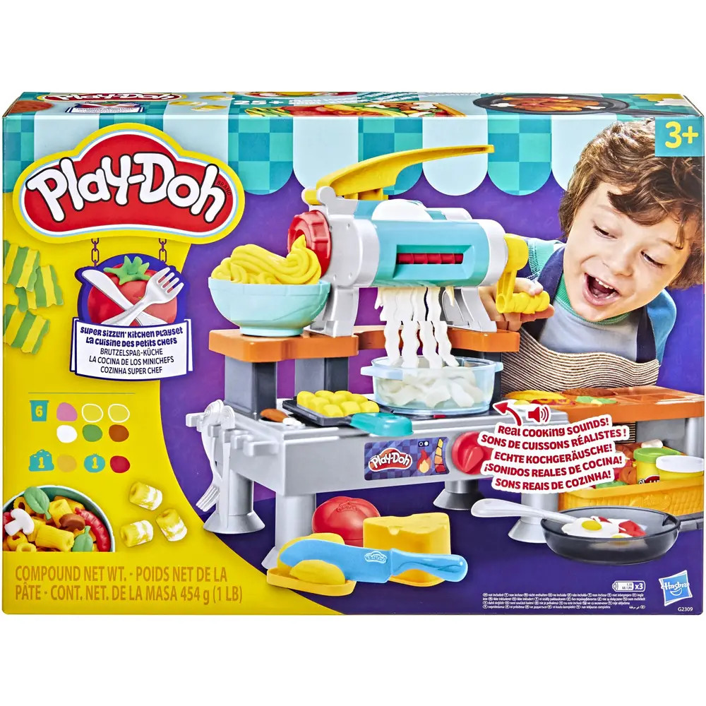 Play-Doh Knete "Brutzelspaß-Küche" Mehrfarbig in Größe 99 - Bild 3