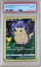 2021 Pokemon Celebrations Pikachu Full Art 005/025 Holo PSA 8