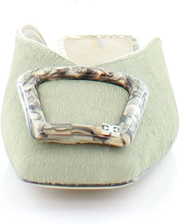 Zueco para mujer Sam Edelman Lavina Dark Sage Brahma 7M Foto 3 de 4