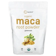 Organic Maca Root Powder, 2 lb (907 g)