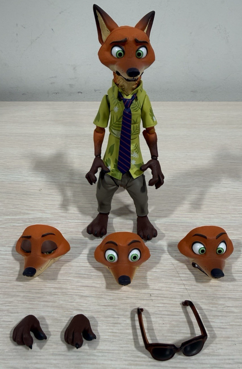 KAIYODO REVOLTECH COMPLEX MOVIE REVO Disney Zootopia Nick Wilde