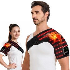 Vorysium Cordless Red Light Therapy for Shoulder with Heat Vibration Massage