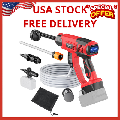 #ad quot;Cordless Pressure Washer for Milwaukee M18 Battery Portable Cordless Power Was $124.99