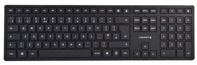 CHERRY - CHERRY KC 6000 Slim Corded Keyboard, Black