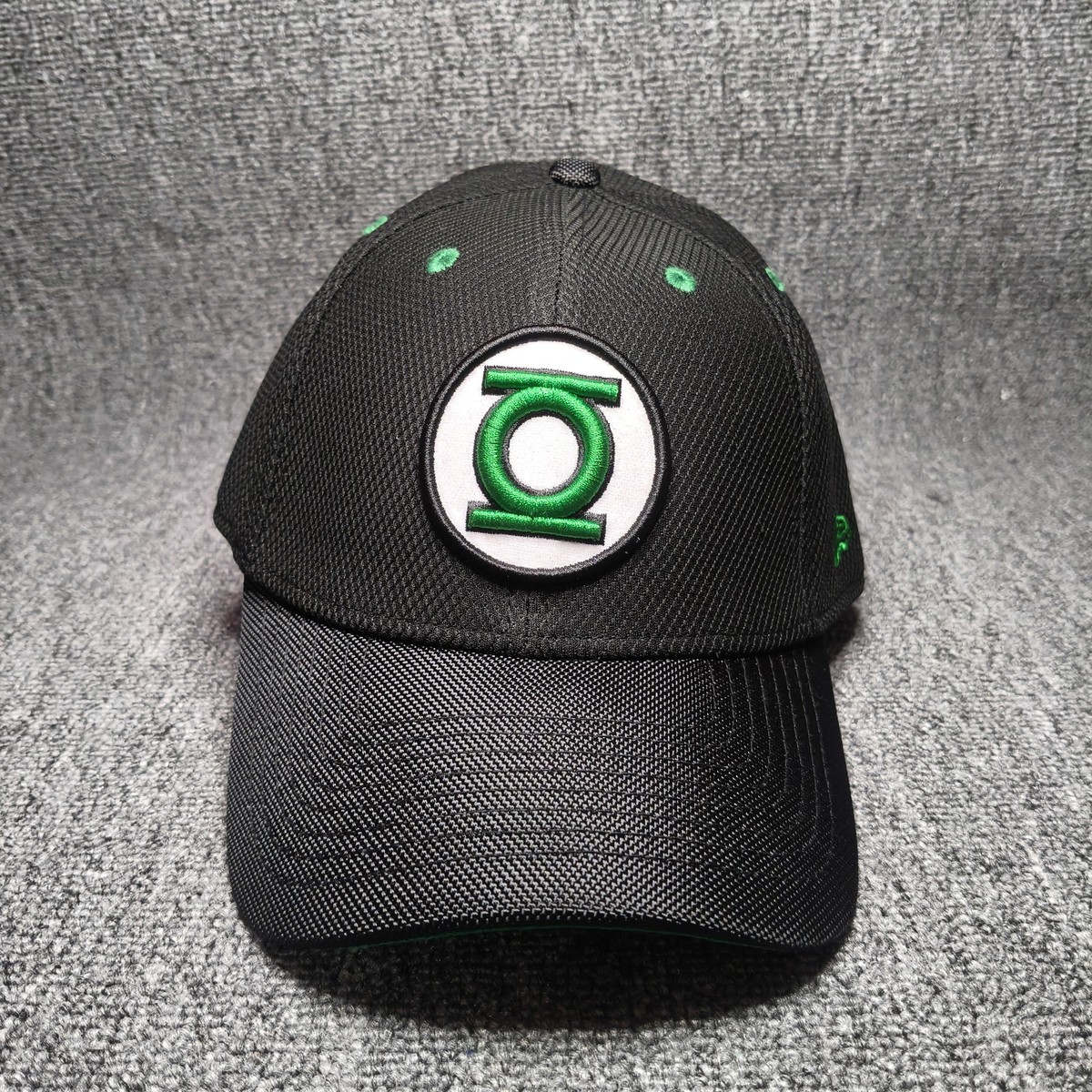 New Era DC Comics Green Lantern Black Hat Cap Embroidered Logo
