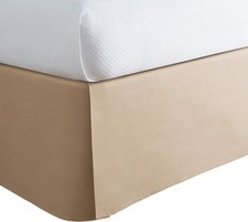 Today  s Home Classic Tailored Bed Skirt Dust Ruffle, Microfiber, 14" Drop