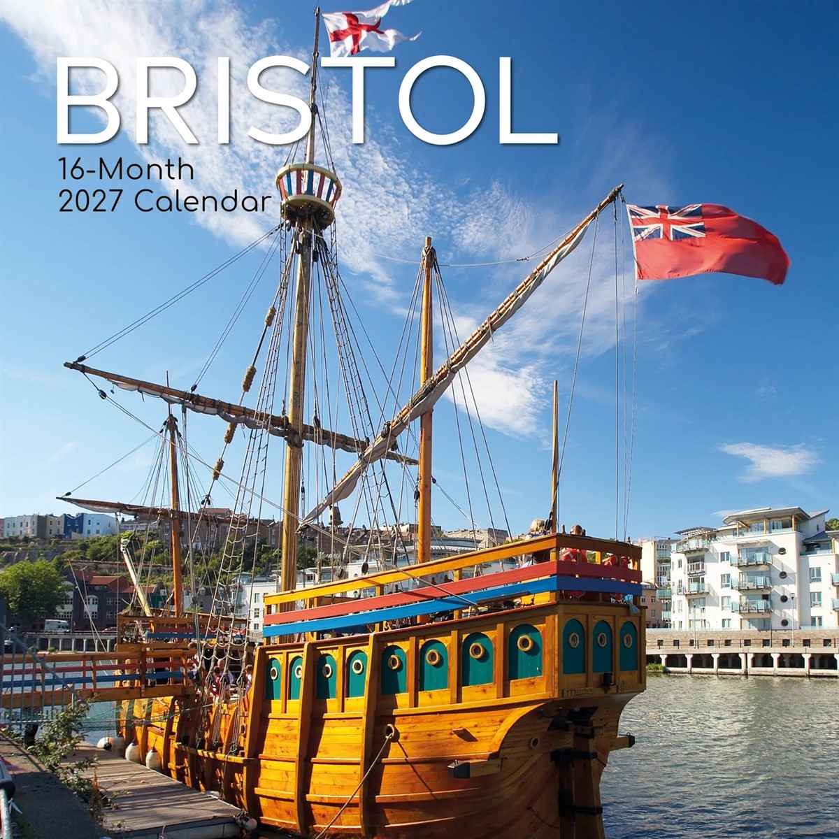 Bristol Calendar 2027, Wall Calendars, Month To View, Travel, Gift