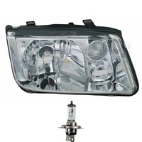 Scheinwerfer Frontscheinwerfer Links H4 FüR VW Bora 1J2 1J6 Inkl. Osram Lampen