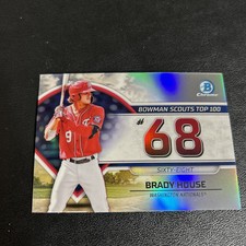 2023 Bowman - Bowman Scouts Top 100 #BTP-68 Brady House (RC)