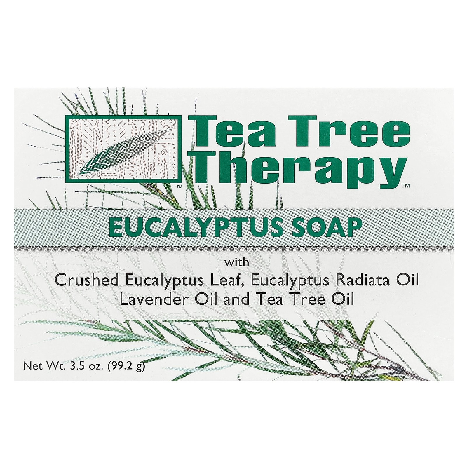 Эвкалиптовое мыло Tea Tree Therapy 3,5 унции 99,2 г