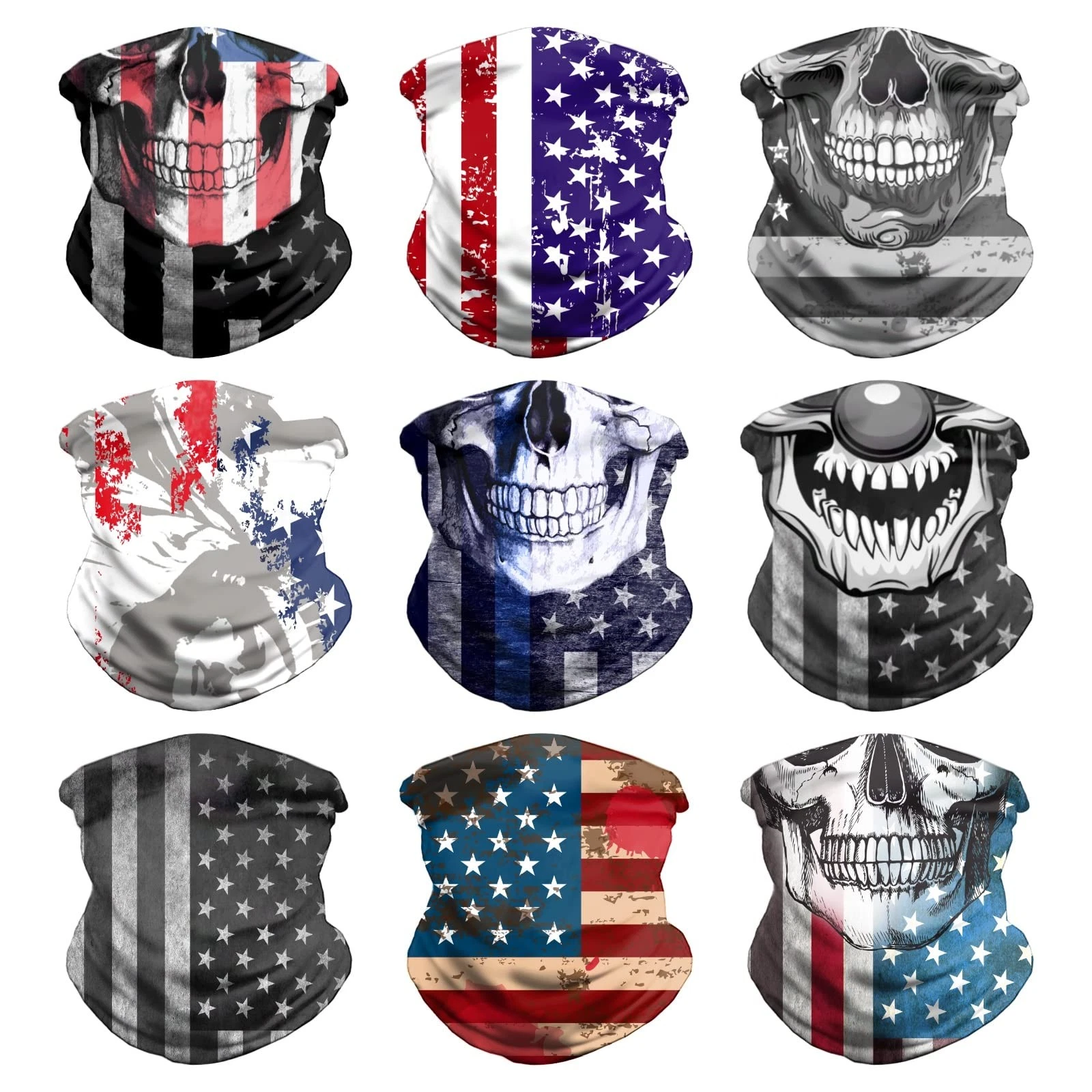 Headwear Bandana Head Wrap Face Scarf Mask Neck Warmer Balaclava CO 8