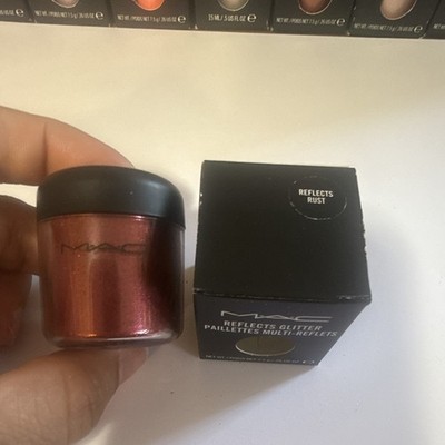M·A·C Reflects Glitter Loose Powder Glitter Single Eyeshadow Reflects Rust