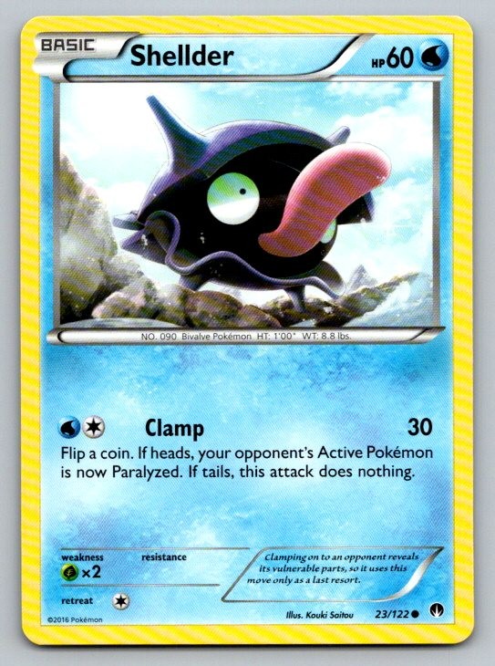 Shellder (23) XY - BREAKpoint 23/122 NM