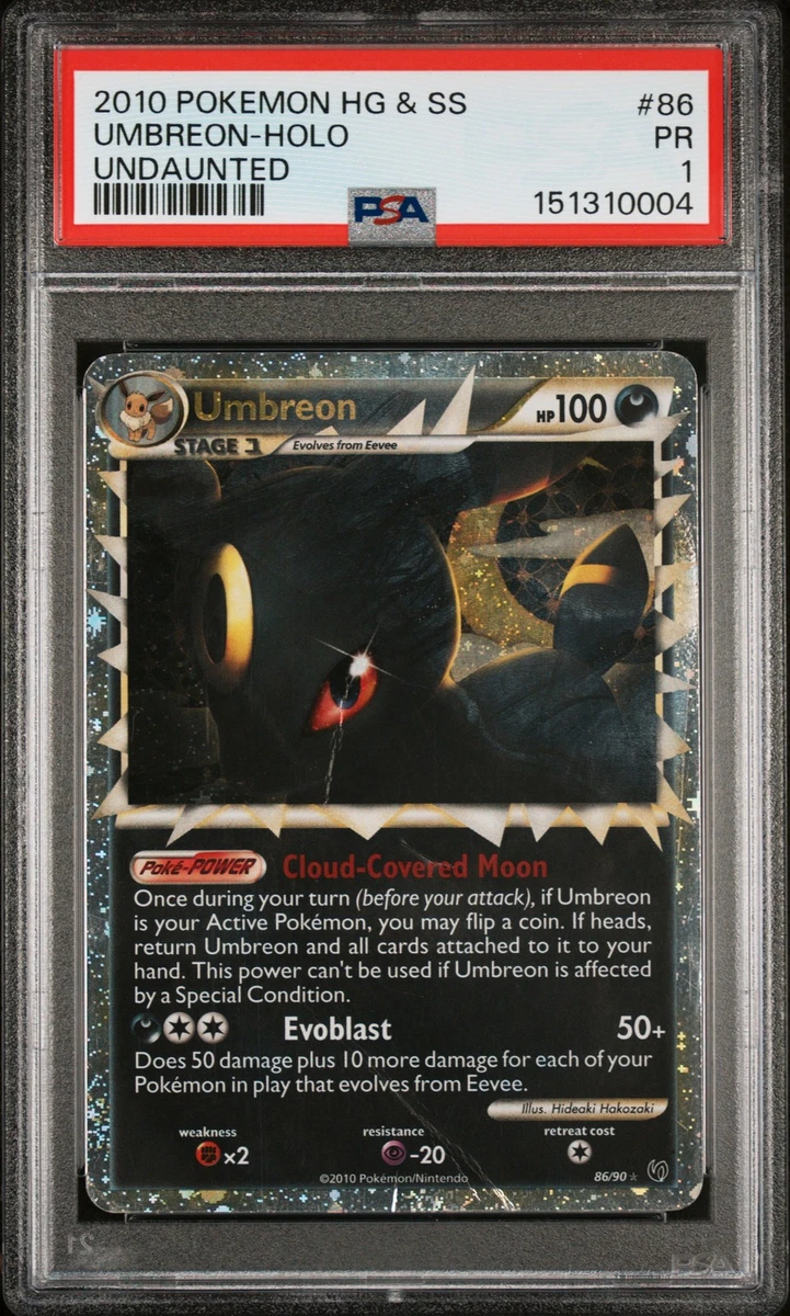 Umbreon Pokémon TCG Professional Sports Authenticator (PSA