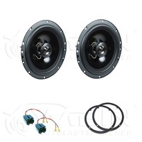 CAR-HIFI Lautsprecher FüR Lancia Zeta 1994-2002 Heck Hinten 2-Wege 120W #Aihf