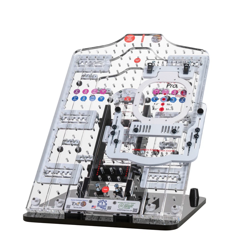 All in 1 Hooper Pro Magnetic Hoops Add-On Kit Embroidery Hooping Station - Image 3 of 4