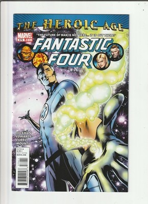 Fantastic Four #579  NM  Marvel Comics 2010  1st Appearance Future Foundation 