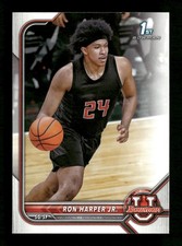 2021-22 Bowman University #32 Ron Harper Jr. Rutgers Scarlet Knights