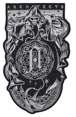 Patch Architects - Logo ca. 12x7 cm, neu, Aufnäher, Kutte, Progressive Metalcore
