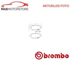 SATZ BREMSBELÄGE BREMSKLÖTZE BREMBO P 23 087 P FÜR ABARTH 500C 595C 695C 1.4L