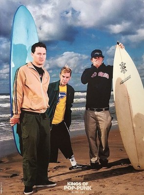 BLINK 182. 2018  A4 Magazine Poster KERRANG ftp #