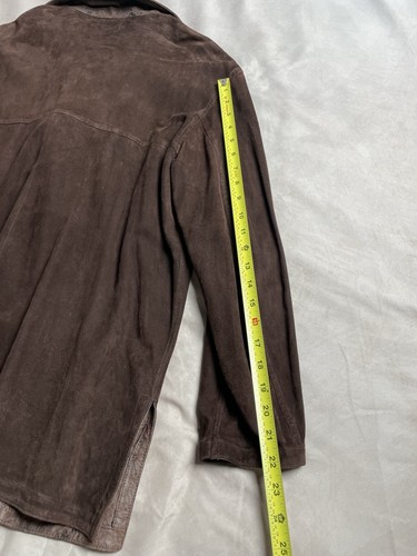 Vintage Ponte Vecchio Firenze Wende Cape Mantel, braun Wildleder & Blumenmuster - Bild 9 von 14