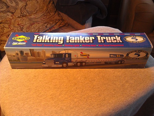 Sunoco Talking Tanker Toy.