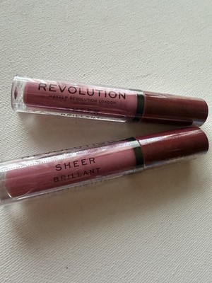Makeup Revolution London Brilliant Sheer Lip Gloss In The Shade Dollhouse New
