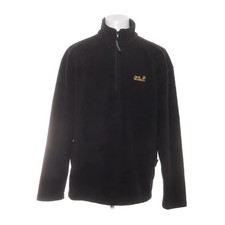 Jack Wolfskin, Fleecepullover, Größe: L, Schwarz, Polyester, Fleece, Herren #CWD