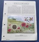 1995 IOM VE-VJ Day £2 Coin PNC. 75th Anniv British Legion. Info Card. 2215.
