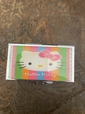 Retro Hello Kitty Rectangle Silver Mirror Compact/7-grid Pill box