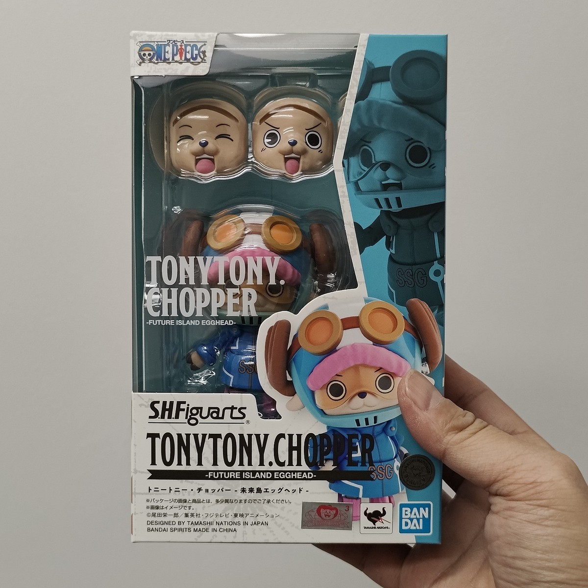 SH Figuarts One Piece Tony Tony Chopper Future Island Egghead NEW
