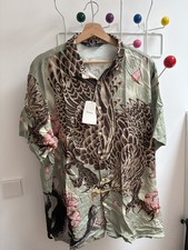 Bershka Herren Kurzarmhemd Relaxed Fit XL meh...