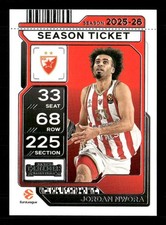 JORDAN NWORA 2025-26 Panini Contenders EuroLeague Season Ticket #98
