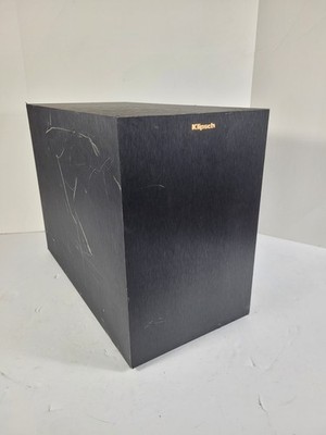 Klipsch Reference R-20B Black Subwoofer Tested Works Ships Free 