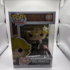 Funko Pop! Vinyl: The Seven Deadly Sins - Meliodas with Hawk #1497 + Protector