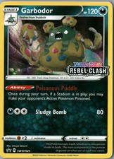 Garbodor (Prerelease) Promo SWSH: Sword & Shield Promo Cards SWSH025 NM Holo on eBay