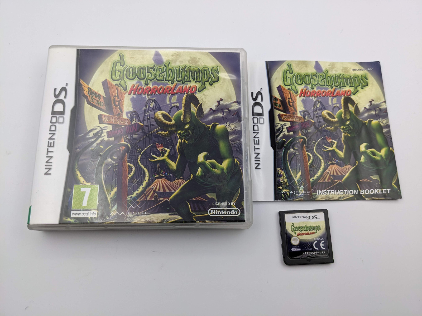 Goosebumps: Horrorland - Nintendo DS - 2DS 3DS DSi - Free, Fast P&P!