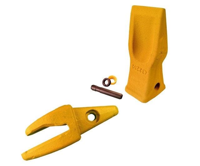 1 CAT Style Backhoe Bucket Shank 1" Lip, Abrasion Tooth 4T2203, 119