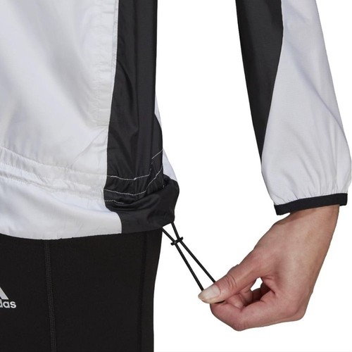 Adidas Logo Running Windbreaker Full Zip Jacke - Bild 4 von 8